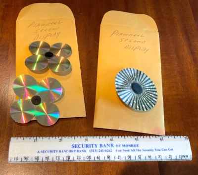 3 "PINWHEEL" Rotating Second Hands for Quartz Movements, RARE!