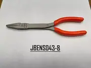 Snap-on Tools USA NEW ORANGE Soft Grip 8" Duck Bill Pliers 61CFO