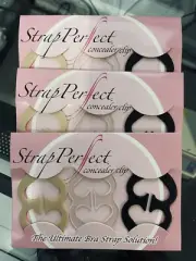 Strap Perfect Bra Concealer Clip Set of 9 [3 packs of 3 clips each = 9 total]