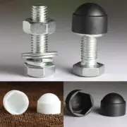 10pcs Cover Cap For Hexagon Hex Nuts Bolts Screw Plastic-M4/M5/M6/M8/M10/12Parts