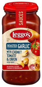 Leggos Tomato Roasted Garlic Pasta Sauce 500gm x 1