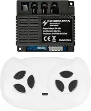 Kids Ride On Car 2.4G Bluetooth Remote Control and JR1922RXS-3W-12V Receiver Control Box Motherboard Kit for Children Electric Ride On Tractor Replacement Parts