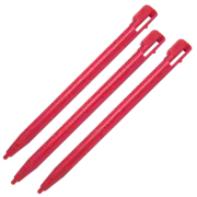 3 x Red Touch Screen Stylus for Nintendo DSi Console