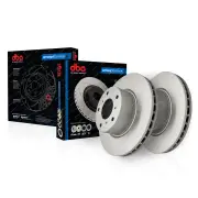 DBA Rear EnShield Disc Brake Rotors for Volkswagen T-Roc 110TSI A1 A11 1.4L 1.5L