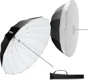 NEEWER 71" Parabolic Reflective Umbrella Photography Soft Lighting with Diffuser
