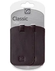 [Go Travel] Classic Tags Twin Pack 160.102 in Black