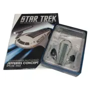 USS Enterprise Shuttlecraft Jefferies Concept Star Trek Eaglemoss + Magazin