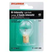 SYLVANIA S11 Flood and Spot Incandescent Light Bulb, 40W, E17 Base, 440