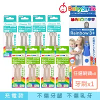 在飛比找momo購物網優惠-【日本BabySmile】兒童電動牙刷頭替換組 2只/組x8