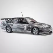 1:18 Scale VS Commodore 1997 Bathurst Winner 25th Anniversary Silver Livery by C