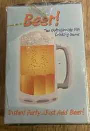 BEER the Outrageously Fun Card Play, Party Game , Playing Cards NEW