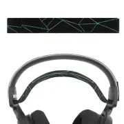 Geekria Headband Pad for SteelSeries Arctis 7 Arctis 9X Headphones (Black Green)