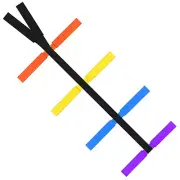 Backboard Spine Board Straps, Color Coded, Industrial Grade Medical