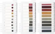 Sticky Notes Set 10 Colors Memo Stickers Writable Index Tabs (Style 1, Set of 3)