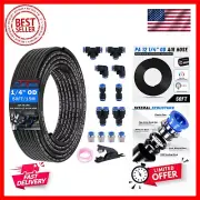 Air Line Tubing Kit, 1/4" OD DOT Air Line 50 FT15 m SAE j844 PA Nylon Air Hos...