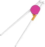 Toddler Chopsticks, Easy Chopsticks Non-Slip, Training Chopsticks with Helper, Left or Right Handed Chopsticks for Beginners Kids