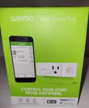 Belkin WEMO Mini Smart Outlet Plug Wi-Fi Enabled White (F7C063) 2017 NEW in Box