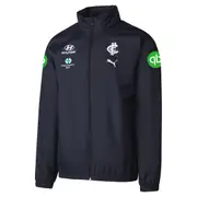 AFL 2025 Rain Jacket - Carlton Blues - Adult - Mens