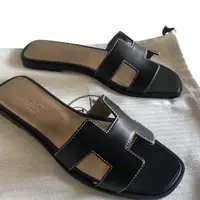 在飛比找蝦皮購物優惠-盈盈二手正品 HERMES愛馬仕 Oran sandal 經