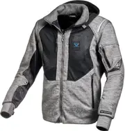 Macna Breeze, textile jacket , color: Grey/Dark Grey , size: XL