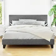 Artiss Bed Frame Queen Size Grey NEO