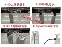 在飛比找Yahoo!奇摩拍賣優惠-自釀好物--Sodastream氣泡水機改裝(轉接)大鋼瓶-