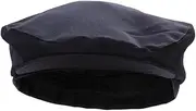 [ROMISBABA] Chef Hat for Cooking and Catering Breathable Black Cook Hat for Men and Women for Restaurants Cafes and Kitchens Comfortable Summer Wear