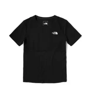 【The North Face】男 排汗透氣短袖上衣 AP《黑》5374/排汗衣/短T(悠遊山水)