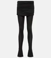 [Blumarine] Blumarine Folded low-rise pants AU 6 grey