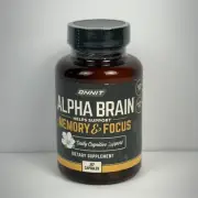 Onnit Labs Alpha Brain Memory & Focus - 90 Capsules - EXP 03/26 dietary supp