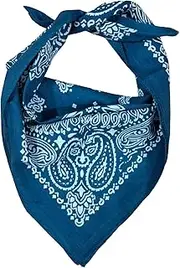 [INDACORIFY] Bandana Scarf Head Scarf Scarves for Women Adjustable Protection Face Scarf Cotton Scarf Bandanas Set Of 5 Pcs