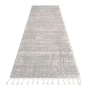 Alvine Frisky Light Grey Runner Rug