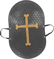 Healeved Knight Shield Portable Medieval Shield for Cosplay Role Playing for Parties Fun Armor Prop for