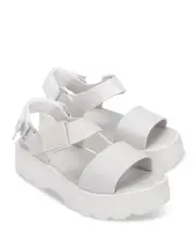 Melissa Women's Kick Off Ankle Strap Slingback Platform Sandals