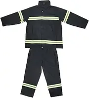 [NutriEss] Fireproof Heatproof Flame Retardant Clothing Protective Reflective Coat Trousers for Firemen
