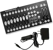 dmx controller, dmx192 console mini dj light controller lighting mixer board console for light shows controller panel use for editing program