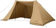 DOD TT2-734-TN/KH Solo Soul Wowwalk TC Shelter for 1-2 People, Solo Camping