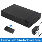USB 3.0 SATA External Hard Drive Case 3.5" 2.5 Inch Enclosure Caddy SATA HDD/SSD