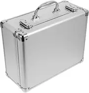 Levemolo Secure Toolbox Portable Aluminum Tool Case Hard Storage for Mechanics Car Diy Handle and Lock