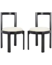 Safavieh Set of 2 Estes Round Dining Chair