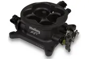 Holley Universal 1000 cfm Race Series Throttle Body 4150 Flange Hard Core Grey