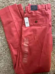 NWT Men’s Brooks Brothers Clark Straight-Fit Stretch Advantage Chino Pants W 34