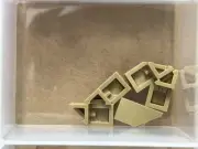 LEGO Parts - Dark Tan Wedge 2 x 1 x 2/3 Right - No 29119 - QTY 5