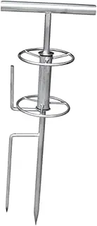 Dualoai Hose Management Spike, Support Stand for Garden Watering Equipment, Metal Turntable