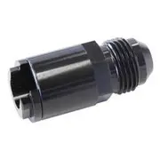 Aeroflow Push-On EFI Fuel Fitting 3/8" Hose Pressure Side, AF808-02BLK