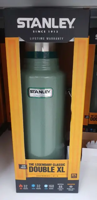美國 Stanley 經典 真空不鏽鋼 保溫壺1.9L保溫瓶