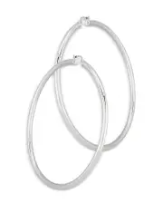 Bloomingdale's Fine Collection Sterling Silver Hoop Earrings