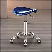 Adjustable Saddle Salon Stool Gas Lift Chair,Ergonomic Saddle Stool(A)