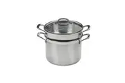 Swiss Diamond Premium Steel Induction 4 Piece Multi Pot Set 22x24cm