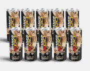 SHAKE2GO Chocolate Milkshake Health Sports Drink (350 ml (Pack of 10), Iced C...